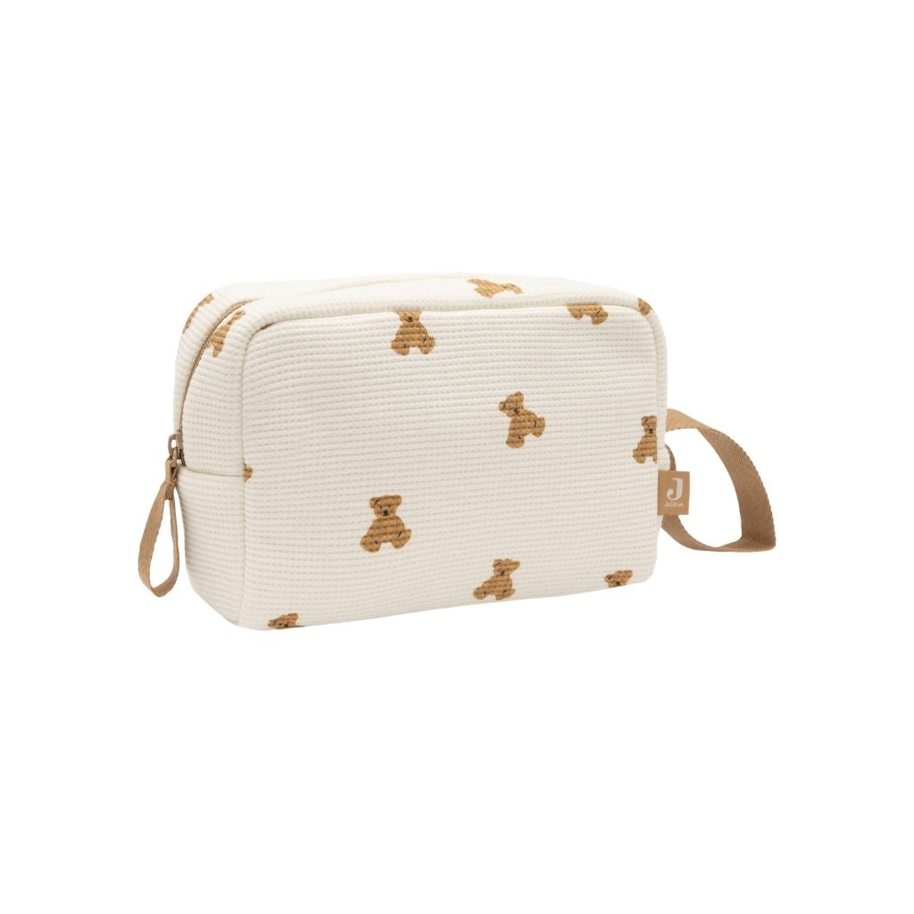 Jollein Etui Mini Teddy Bear Little Waffle Beige