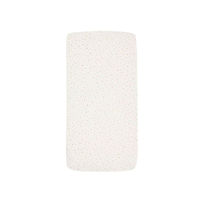 Jollein Hoeslaken Jersey Pretty Picnic Flower Drops Veelkleurig 40/50x80/90 cm
