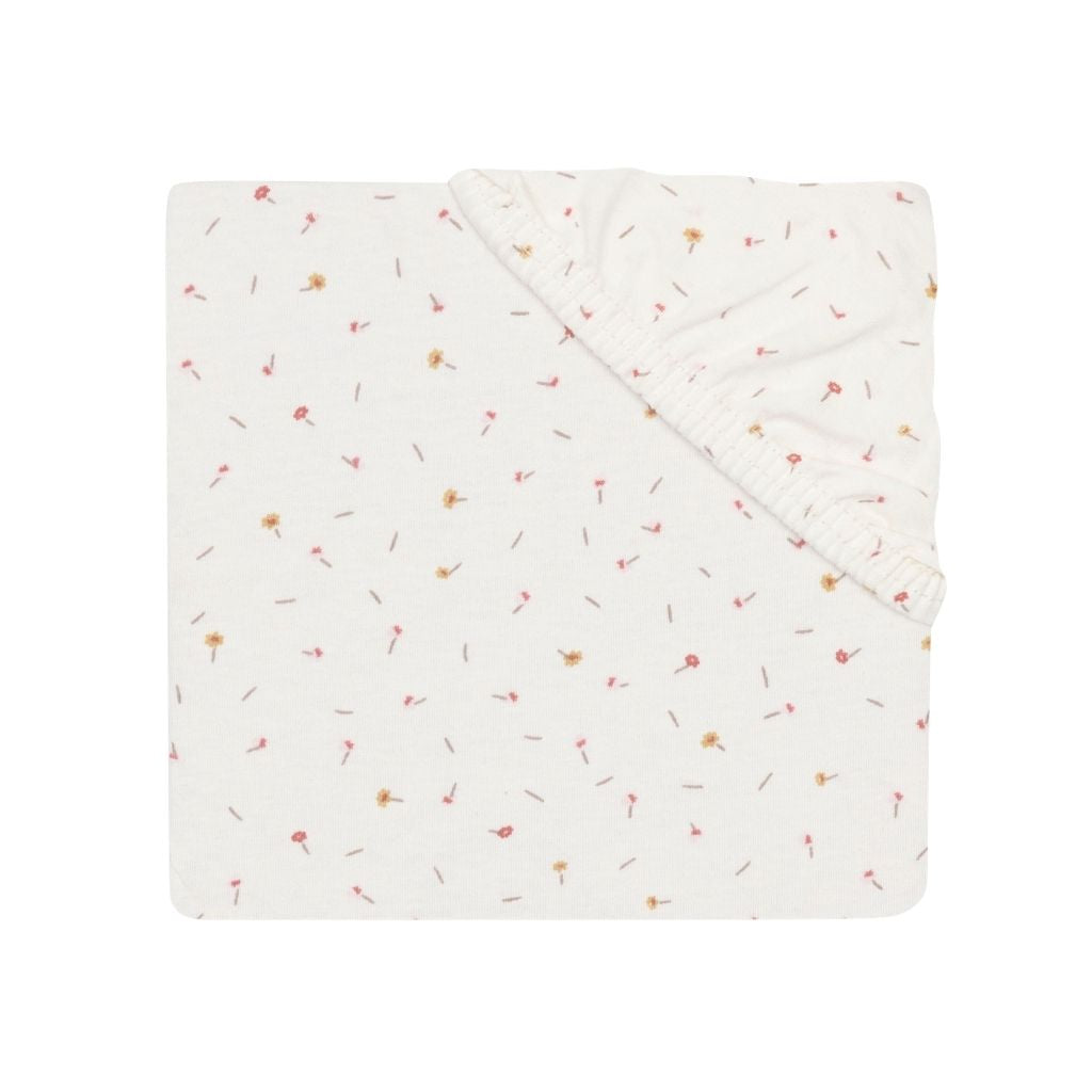 Jollein Drap-housse jersey Pretty Picnic Flower Drops