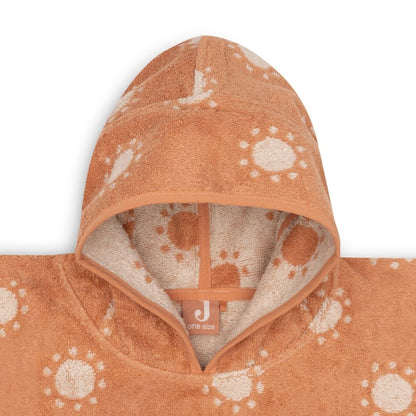 Jollein Poncho de bain Jacquard Sun Orange