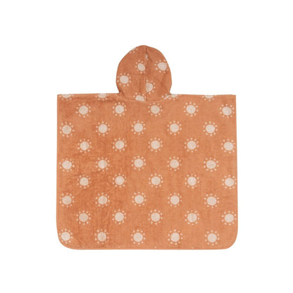 Jollein Poncho de bain Jacquard Sun Orange