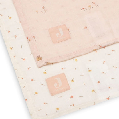 Jollein Linge hydrophile Large Pretty Picnic – 2 pièces
