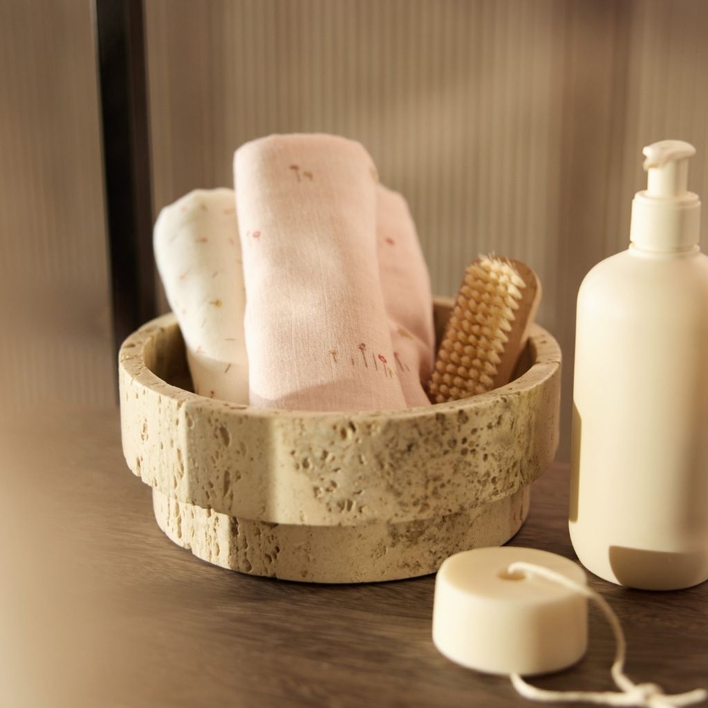 Jollein Hydrofiel Washandje Pretty Picnic – 3 stuks