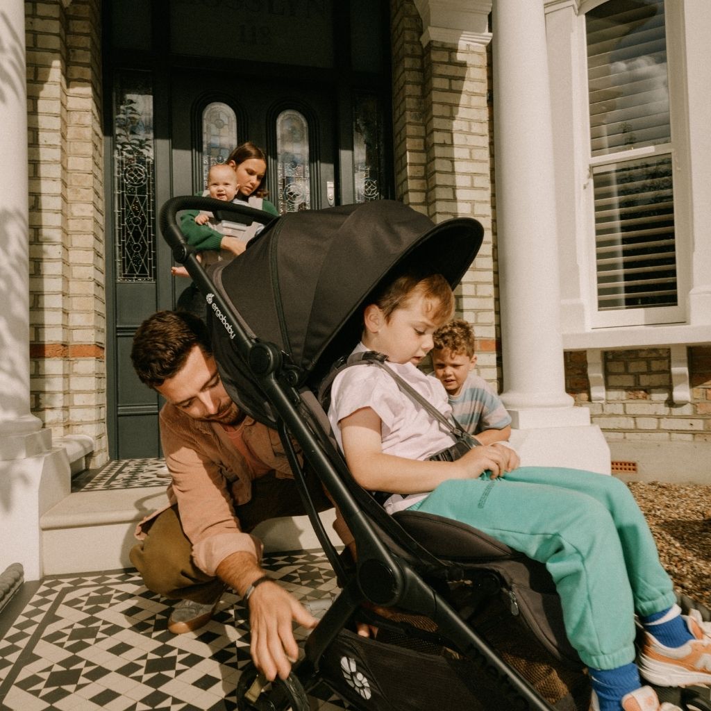 Ergobaby Buggy Metro 3 Onyx Black + sac de transport 