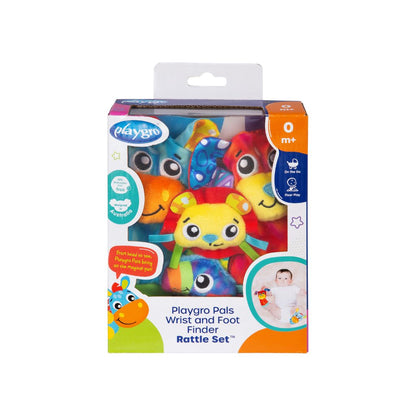 Playgro Pols- en Voetrammelaar Set Veelkleurig – 2 stuks