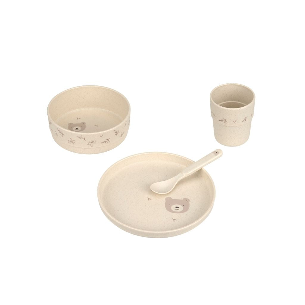 Lässig Eetset Miracle of Nature Beige – 4 stuks
