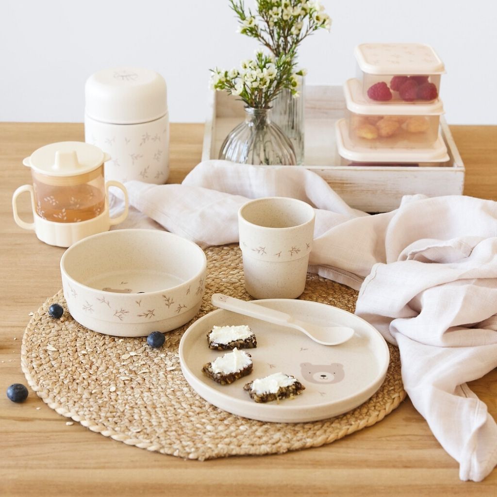 Lässig Eetset Miracle of Nature Beige – 4 stuks