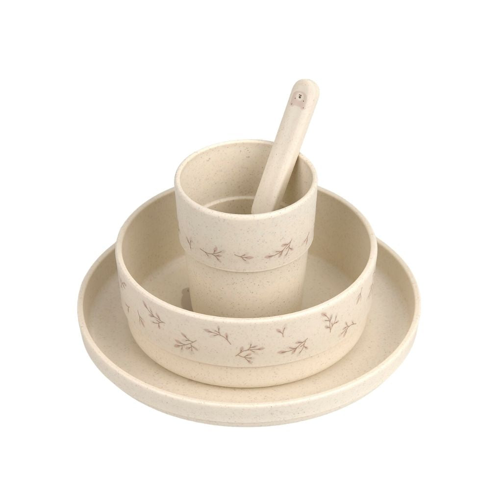 Lässig Eetset Miracle of Nature Beige – 4 stuks