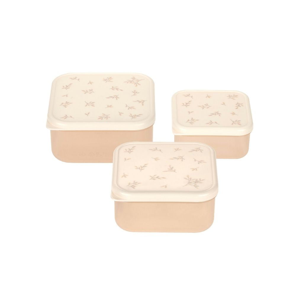 Lässig Boîte à Snacks Miracle of Nature Beige - 3 pièces