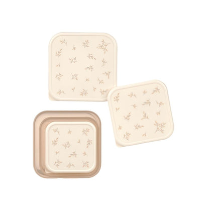 Lässig Boîte à Snacks Miracle of Nature Beige - 3 pièces