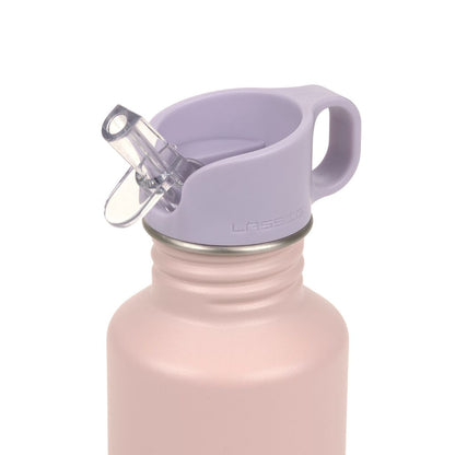 Lässig Gourde Stainless Steel Happy Fruits Cherry Pink 500 ml
