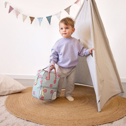 Lässig Sac à Dos Mini Square Happy Trails Flower Multi