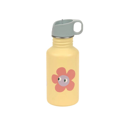 Lässig Gourde Stainless Steel Happy Trails Flower Yellow 500 ml