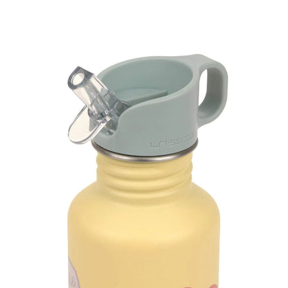 Lässig Gourde Stainless Steel Happy Trails Flower Yellow 500 ml