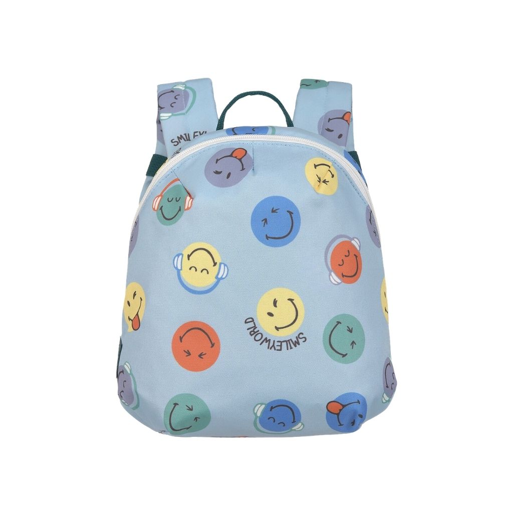 Lässig Sac à dos Tiny SmileyWorld® Blue