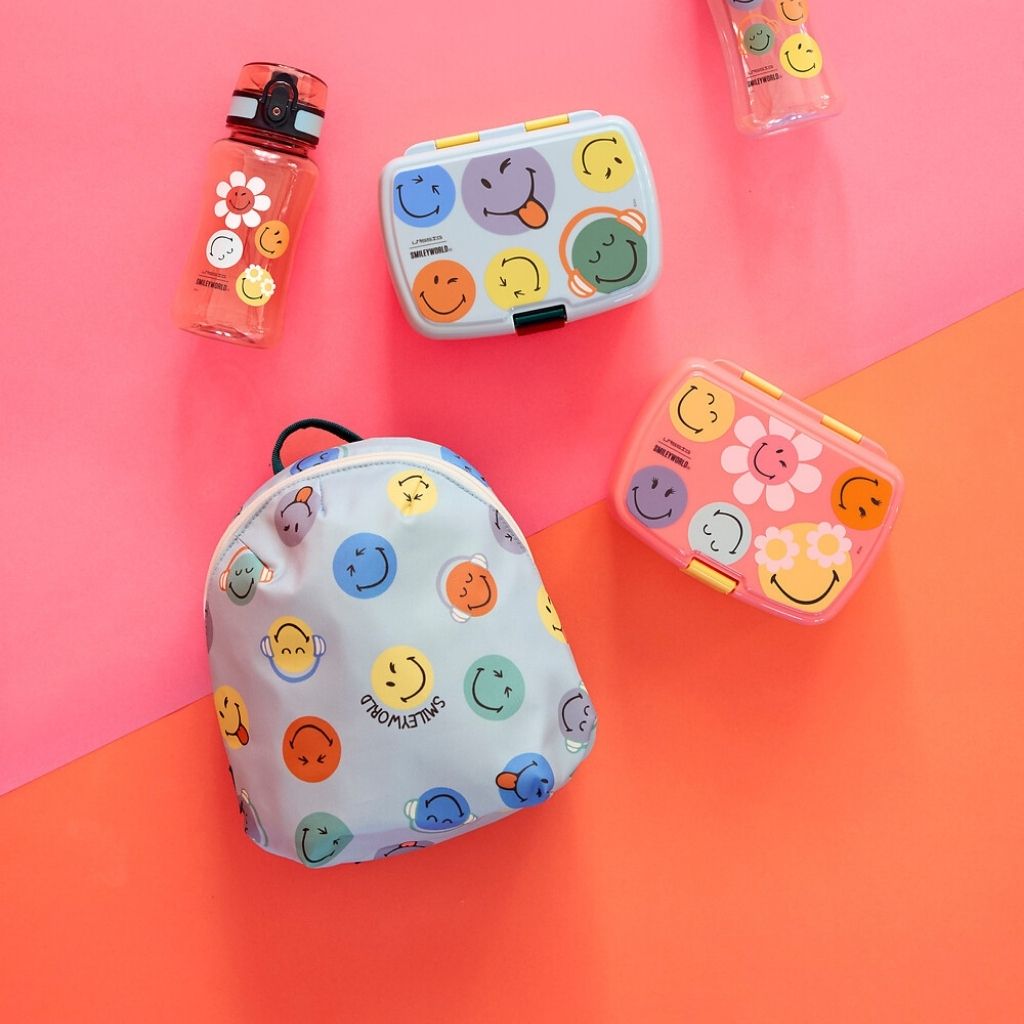 Lässig Sac à dos Tiny SmileyWorld® Blue