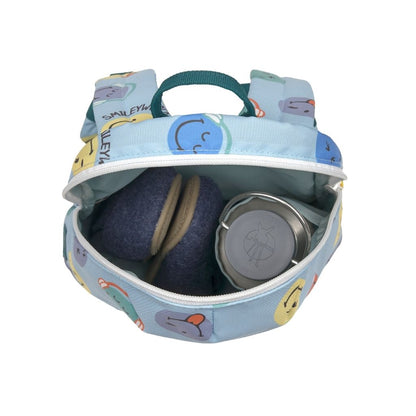 Lässig Sac à dos Tiny SmileyWorld® Blue