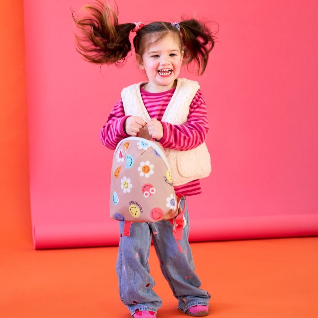 Lässig Rugzak Tiny SmileyWorld® Dusty Rose