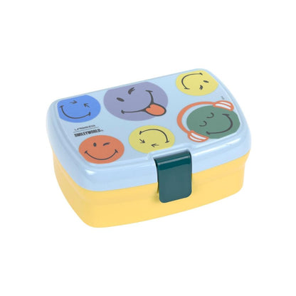 Lässig Brooddoos SmileyWorld® Blue