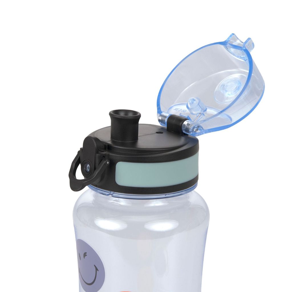 Lässig Drinkfles SmileyWorld® Blue