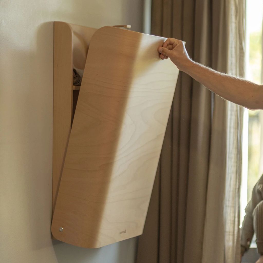 SEBRA Table à langer murale en bois FSC