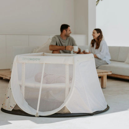 AeroMoov Instant Reisbed Confetti Hearts Veelkleurig