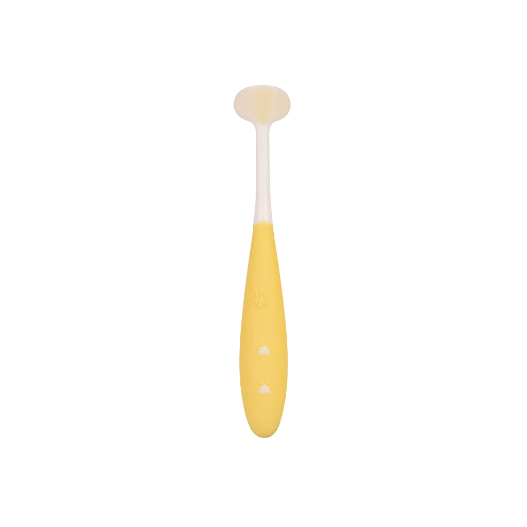 Babyton Brosse à dents pour bébé Toothhugger Jaune Flappy