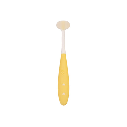 Babyton Brosse à dents pour bébé Toothhugger Jaune Flappy