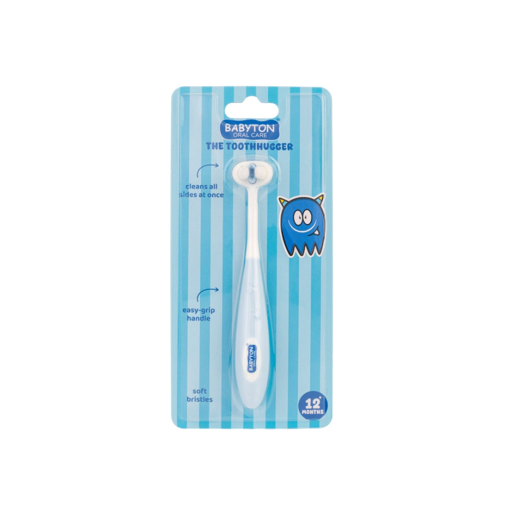 Toothhugger Brosse à dents pour bébé Bleu Coco
