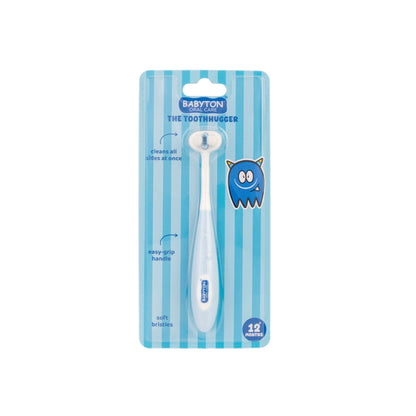 Toothhugger Brosse à dents pour bébé Bleu Coco