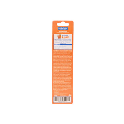 Babyton Brosse à dents Bio Orange Lupy