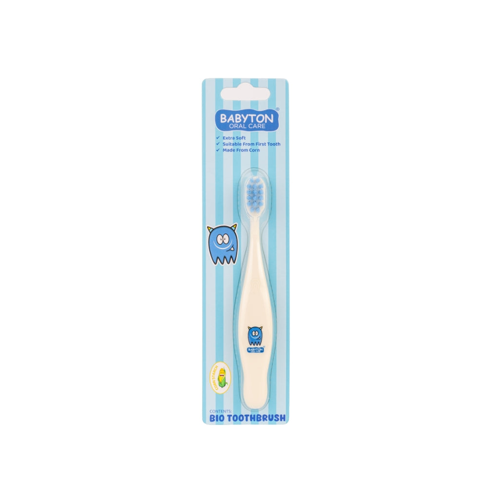 Babyton Brosse à dents Bio Bleu Coco
