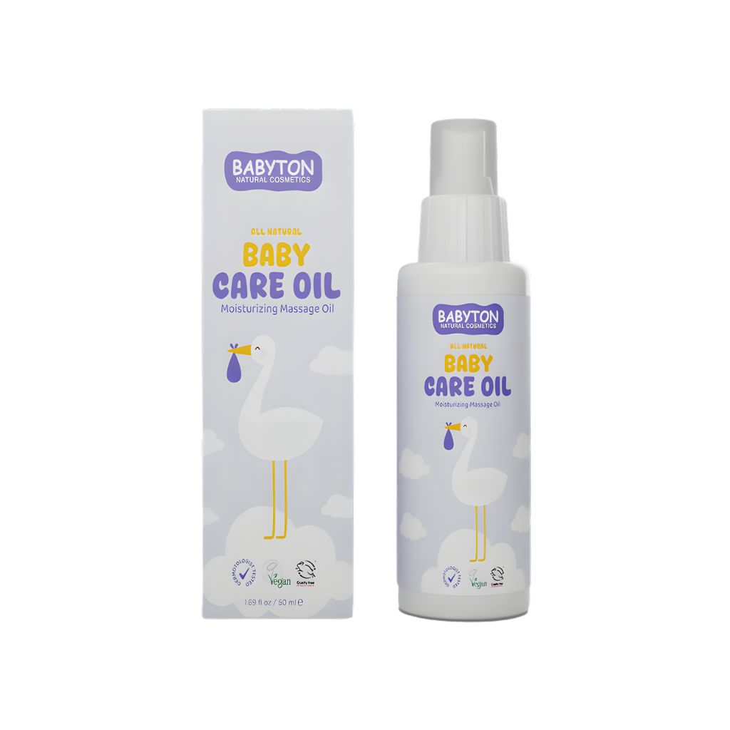 Babyton Verzorgingsolie Natuurlijke 50ml