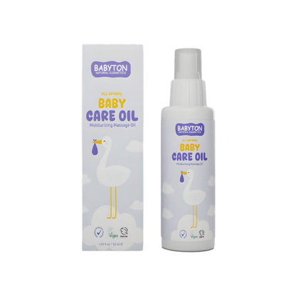 Babyton Verzorgingsolie Natuurlijke 50ml