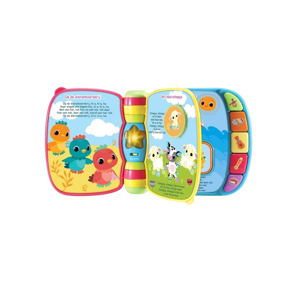 VTech Dierenvriendjes Liedjesboek Blauw NL