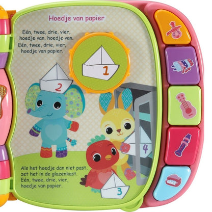 VTech Dierenvriendjes Liedjesboek Roze NL