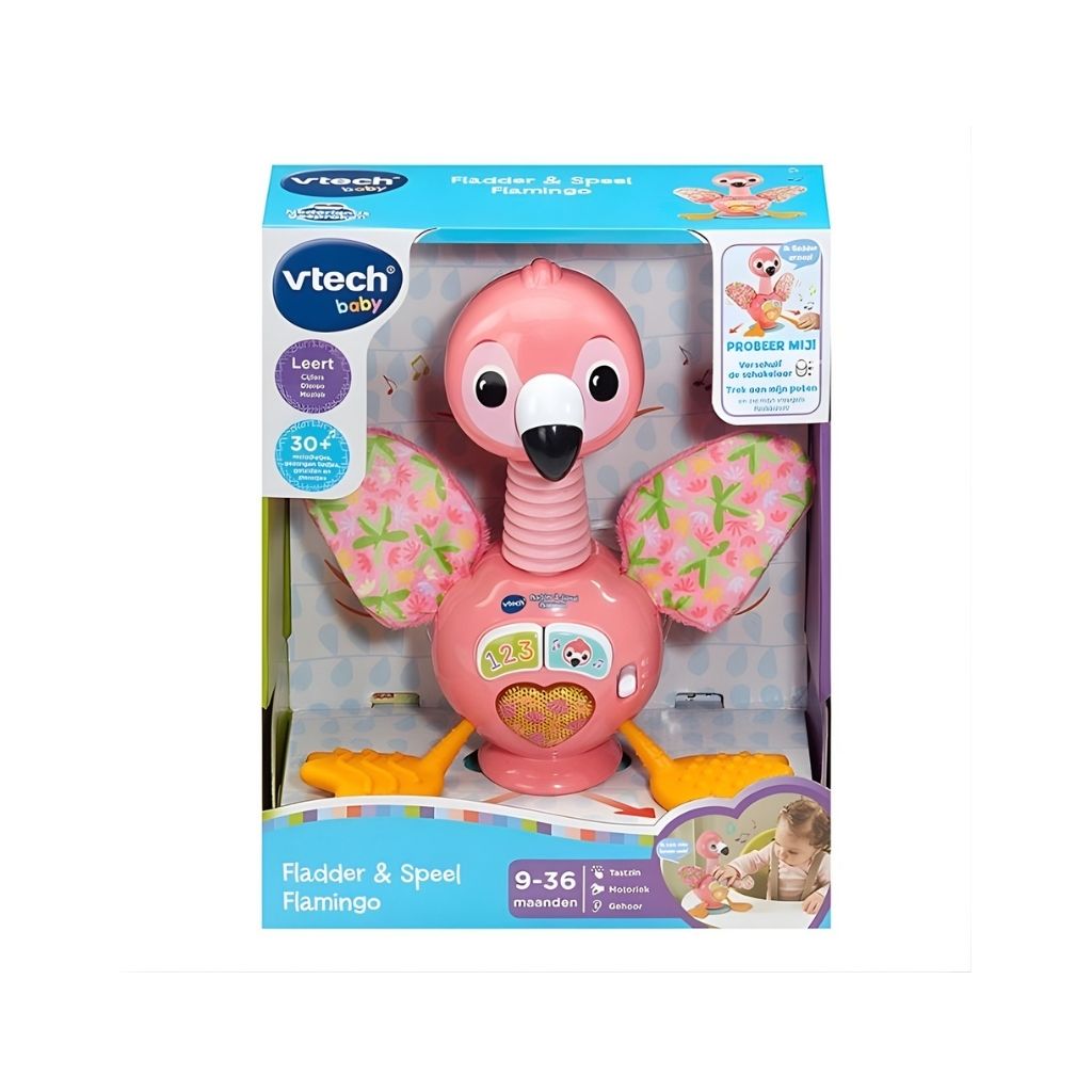 VTech Flamingo Interactief Speelgoed Roze NL