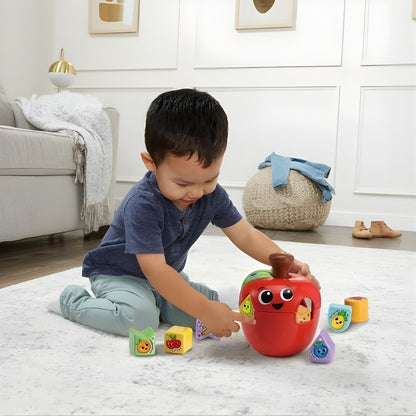 VTech Vormsorteerder Vrolijke Vormenappel Rood