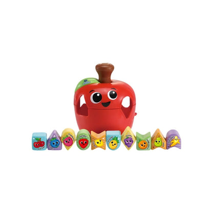VTech Vormsorteerder Vrolijke Vormenappel Rood