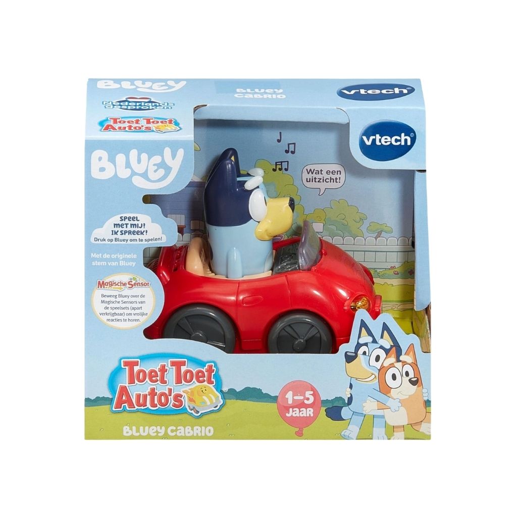 VTech Tut Tut Bolides Voiture Cabriolet Bluey NL