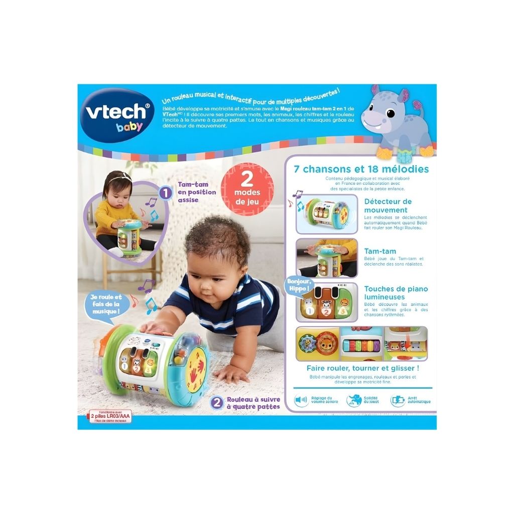 VTech Magische Tam-Tam Activiteitenroller 3-in-1 FR