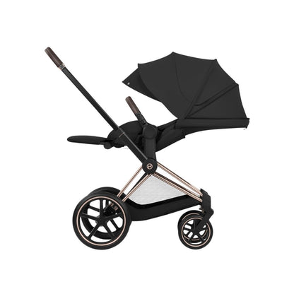 Cybex Kinderwagen Priam Sepia Black met Frame Rose Gold