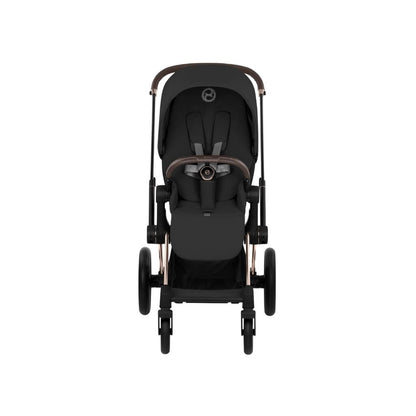 Cybex Kinderwagen Priam Sepia Black met Frame Rose Gold