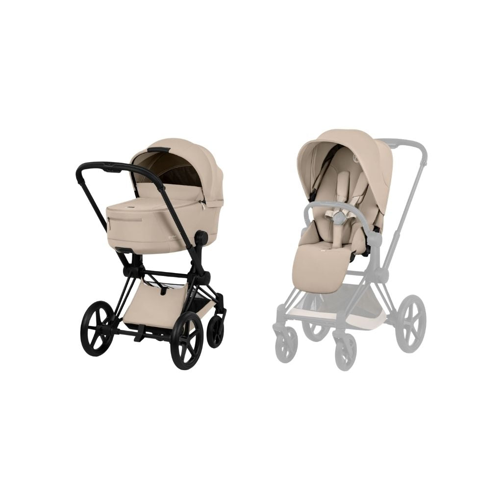 Cybex Poussette Priam Cozy Beige / Matt Black