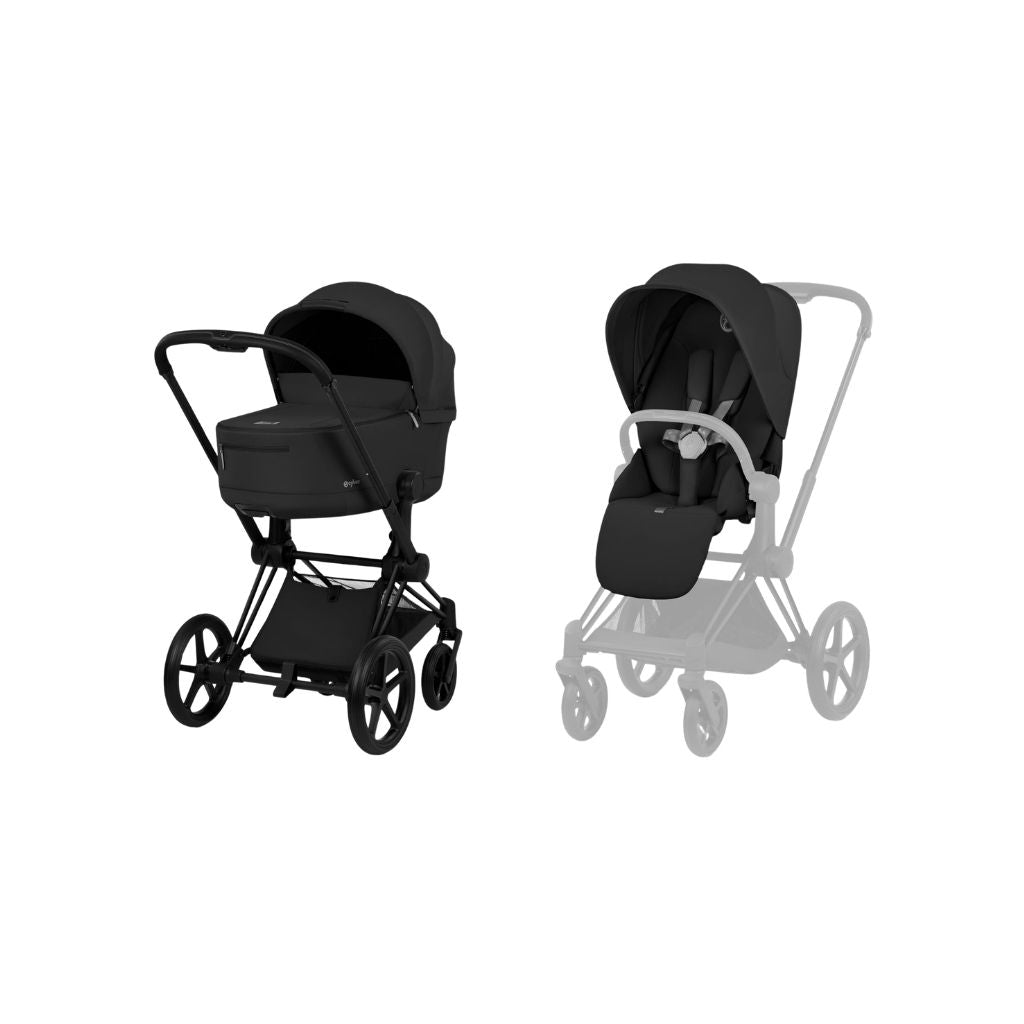 Cybex Poussette Priam Sepia Black Cadre Matt Black