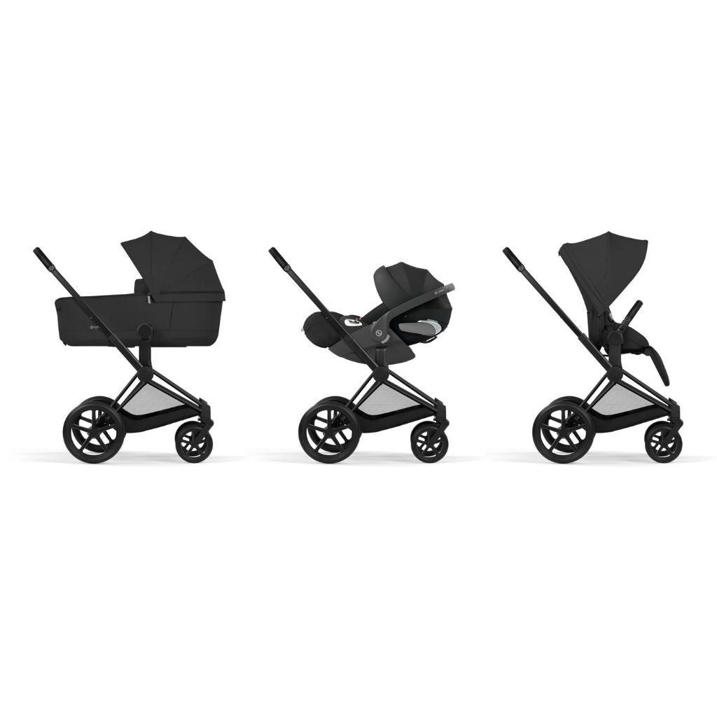 Cybex Poussette Priam Sepia Black Cadre Matt Black
