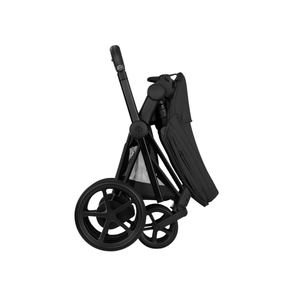 Cybex Poussette e-PRIAM Sepia Black Cadre Matt Black