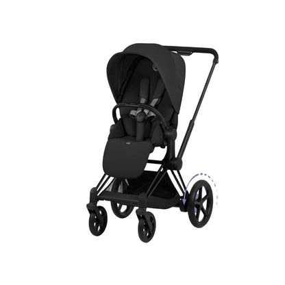 Cybex Poussette e-PRIAM Sepia Black Cadre Matt Black