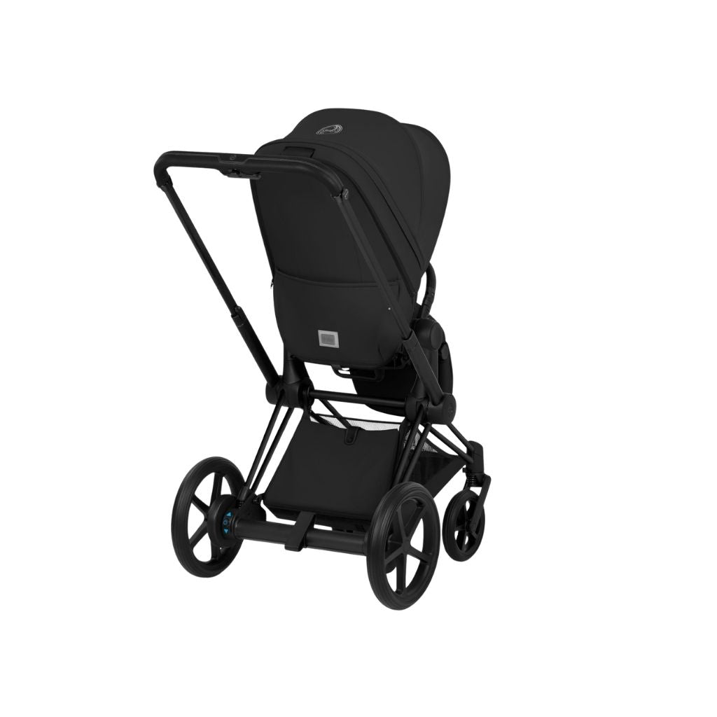 Cybex Poussette e-PRIAM Sepia Black Cadre Matt Black