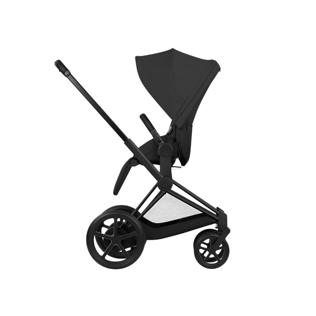 Cybex Poussette e-PRIAM Sepia Black Cadre Matt Black